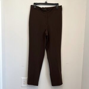 Liz Claiborne LizSport Women’s Dark Brown Dress Pants Size 12